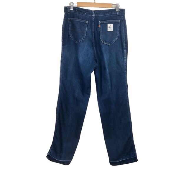Vintage 70's Levi's Prospector Jeans Orange Tab Single Stitch Straight Leg 32x33 - Picture 1 of 10